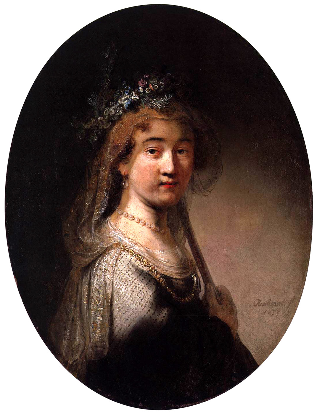 young woman as a shepherdess 